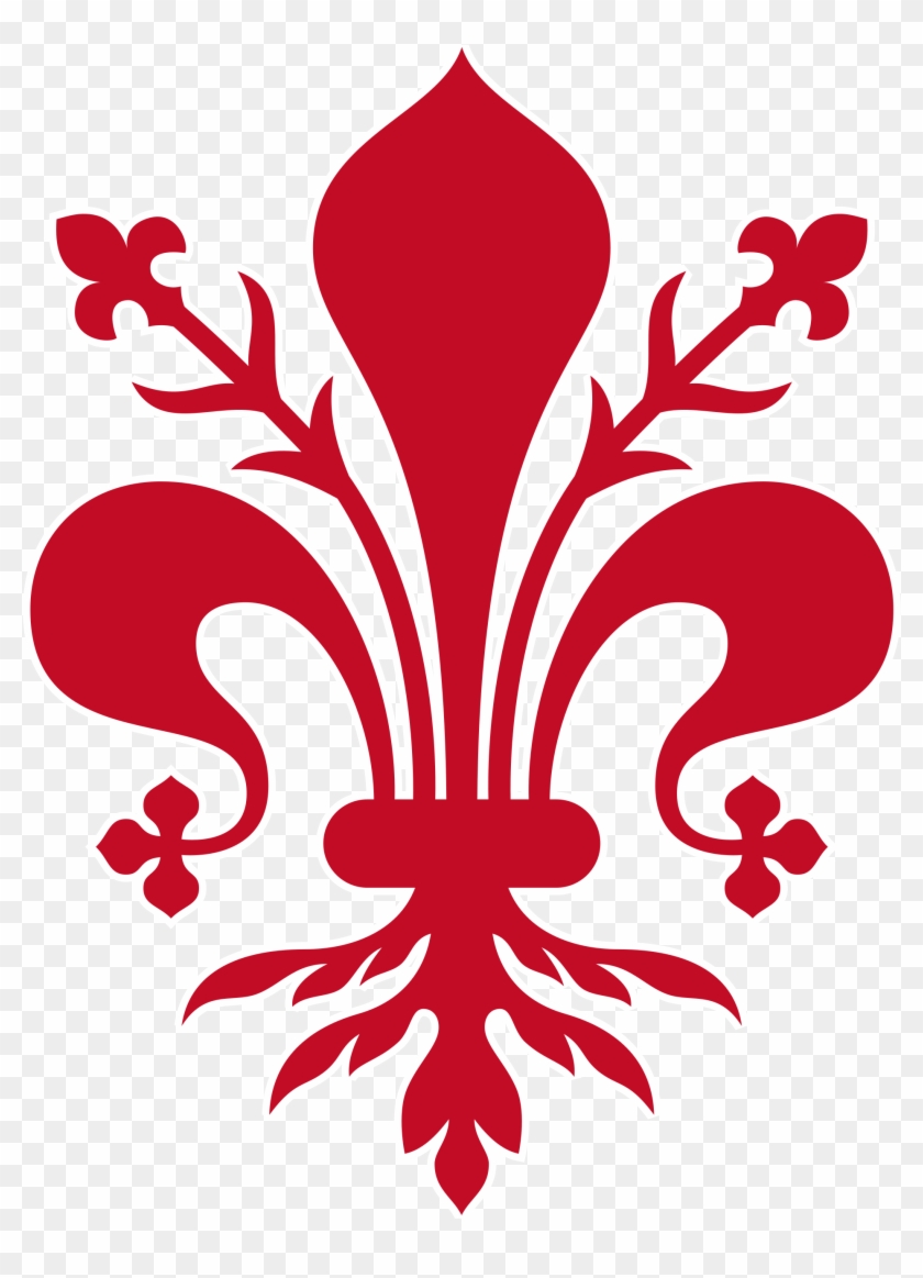 Florence Fleur De Lis , Png Download - Florence Coat Of Arms Clipart #481062