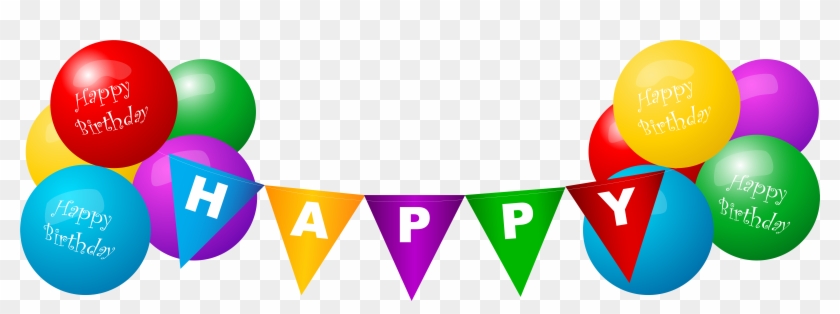 Png Ballon Happy Birthday Clipart
