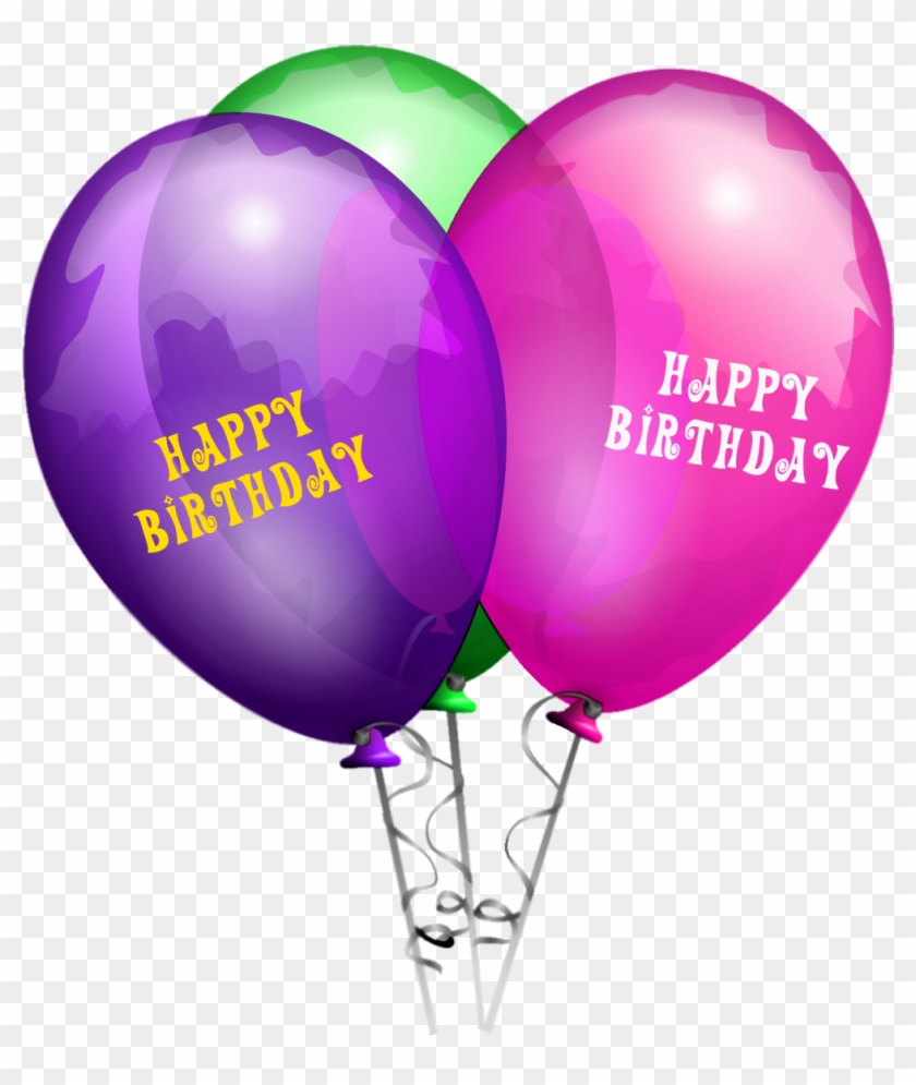 Happy Birthday Balloons High Quality Png - Happy Birthday Balloons Png Clipart #481264