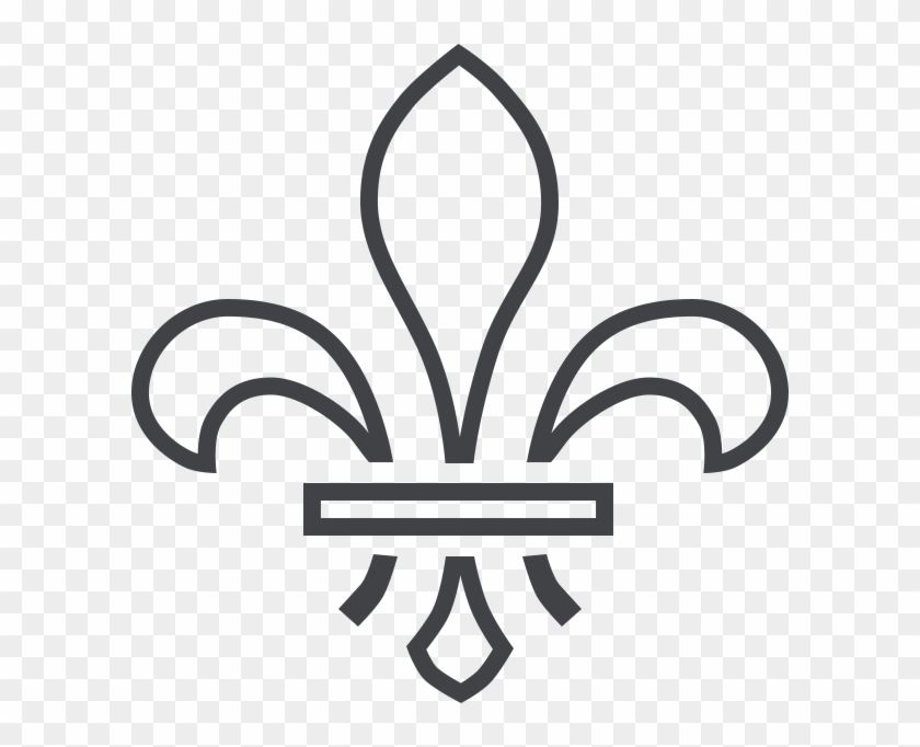 About Fleur De Lis - Emblem Clipart #481267