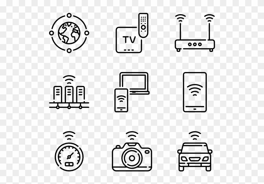Internet Of Things - Gadgets Vector Png Clipart