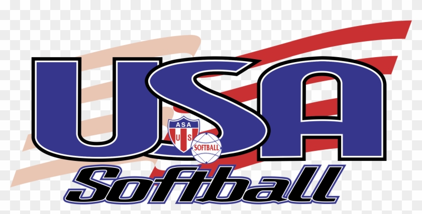 Usa Softball Logo Png Transparent - Asa Softball Clipart