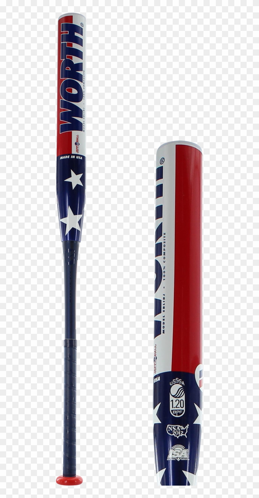 Worth Liberty Jeff Hall Usssa Slow Pitch Softball Bat - Worth Liberty 2016 Usssa Slowpitch Jeff Hall Clipart
