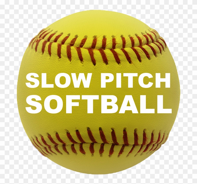 Softball - Yellow Softball Clipart