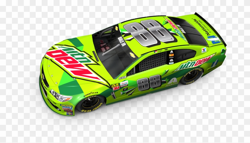Mountain Dew Race Car Clipart