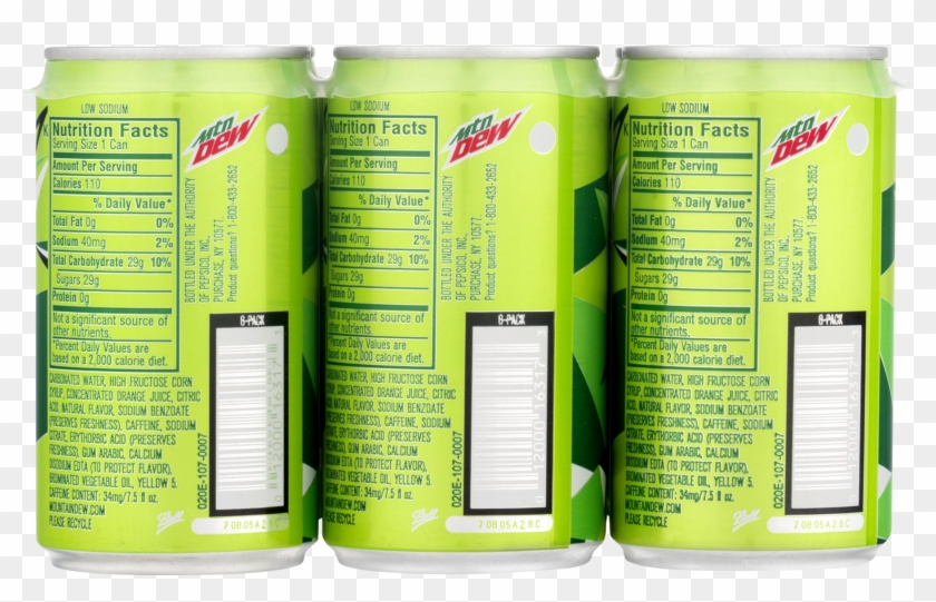 Mt Dew Mini Can Clipart #482258