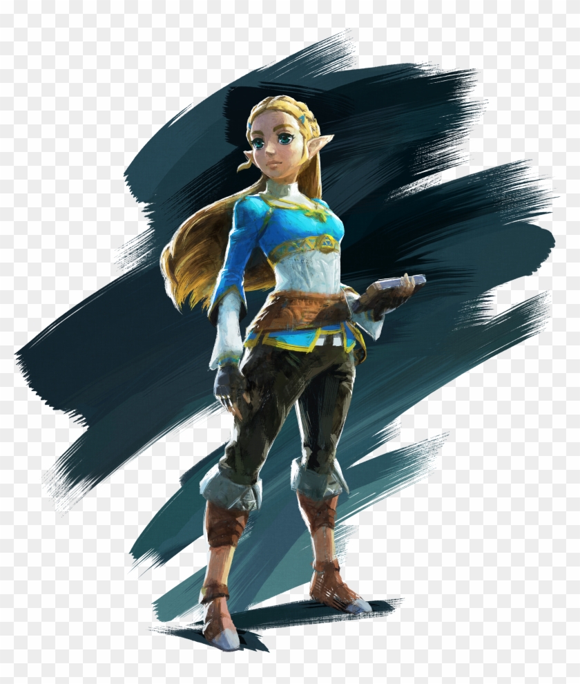 Which Design Of Princess Zelda Do You Like The Most - Legend Of Zelda Breath Of The Wild Zelda Clipart