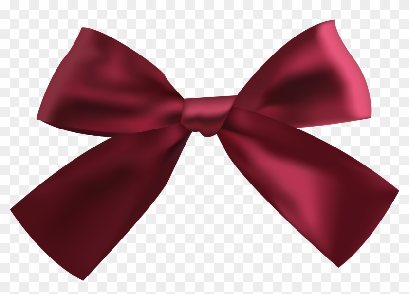 Dark Red Ribbon Png Clipart - Dark Red Ribbon Png Transparent Png #482544