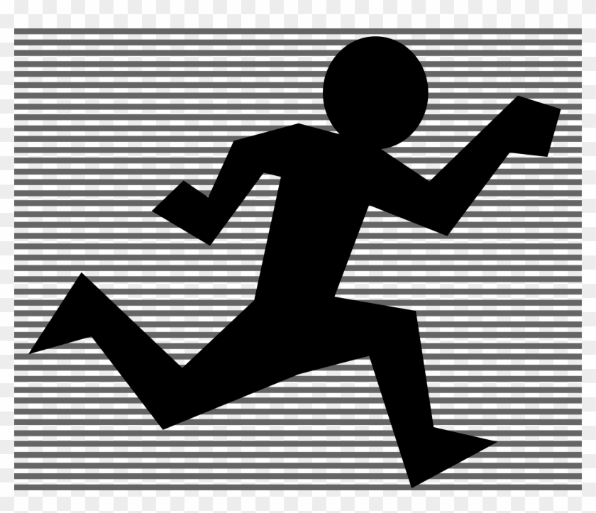 This Free Icons Png Design Of A Man Running Clipart #482686
