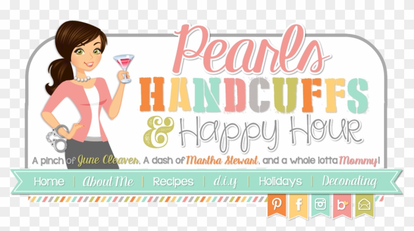Pearls, Handcuffs, And Happy Hour - Brasfield & Gorrie Clipart #482899