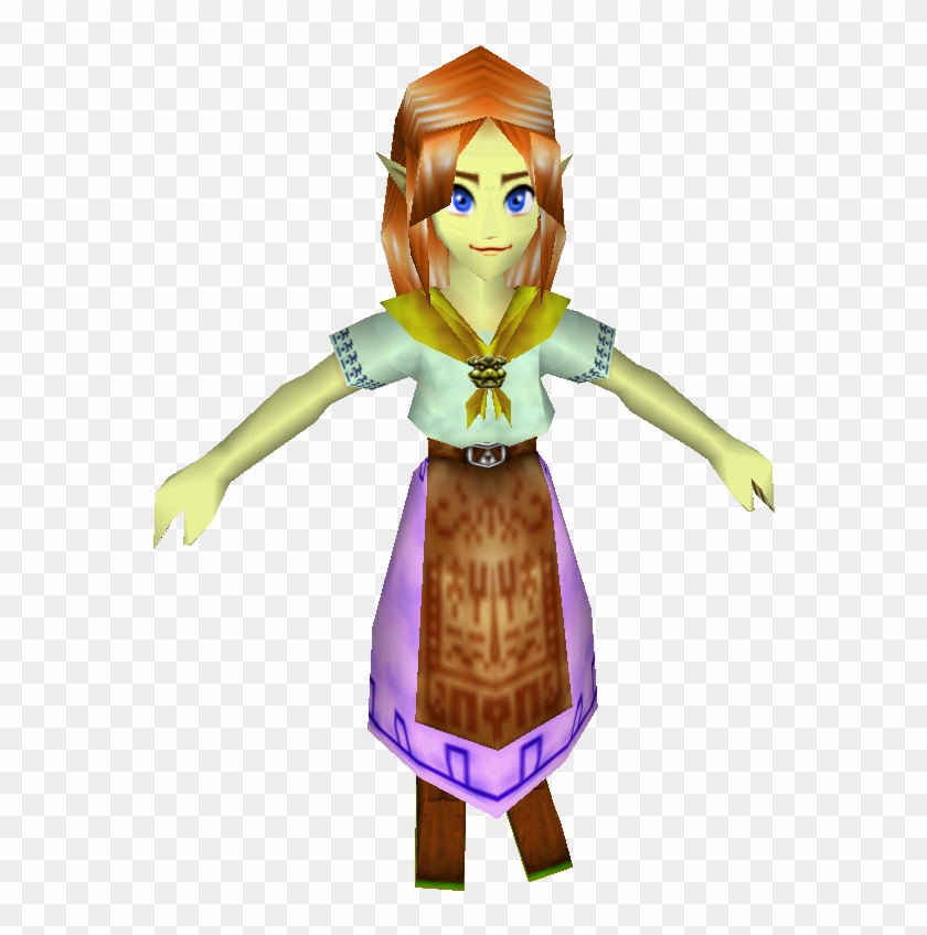 The Legend Of Zelda Clipart Clip Art - Legend Of Zelda Ocarina Of Time 3d Malon - Png Download