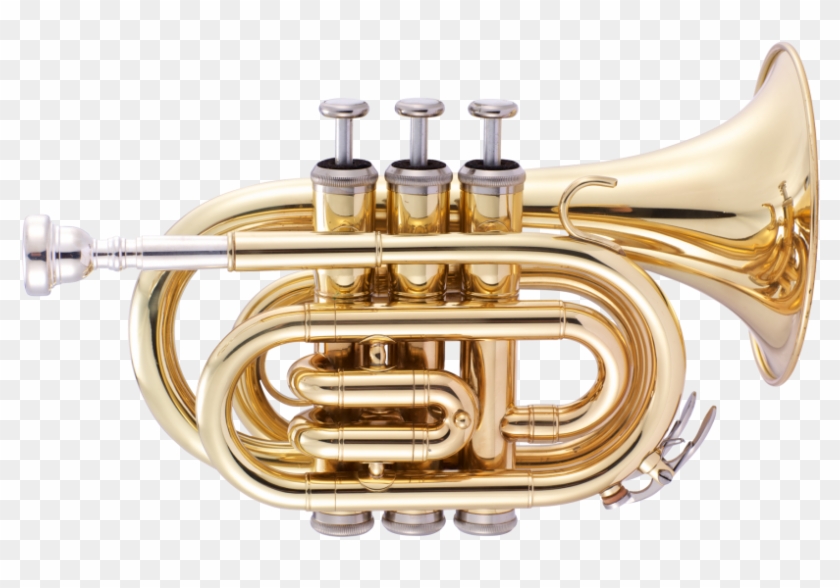 Trumpet Png Transparent Image - Pocket Trumpet Clipart