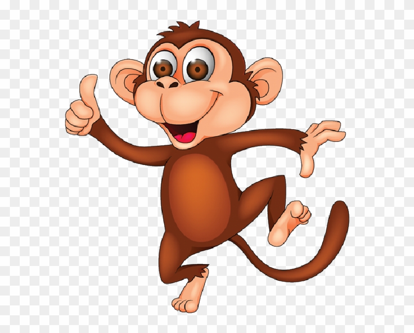 Cartoon Transparent Png - Monkey Cartoon Clipart #483172