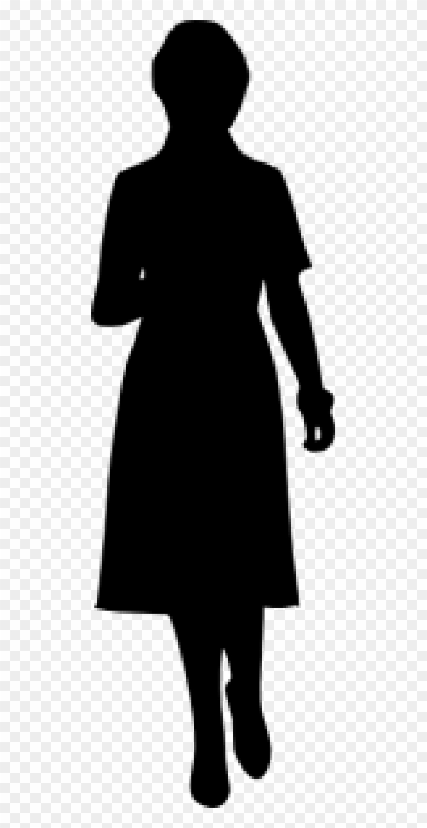 Free Png Woman Silhouette Png - Woman Silhouette Transparent Background Clipart