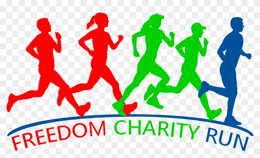 Freedom Charity Run - Charity Run Clipart