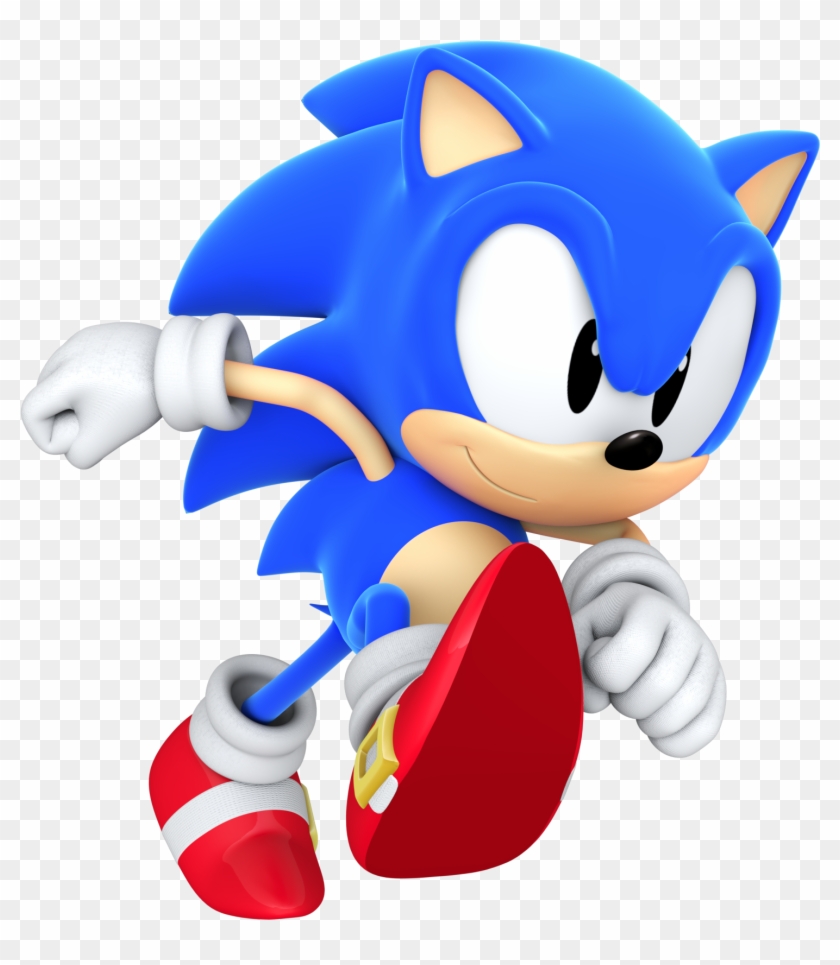 Sonic Running Png Clipart #483284