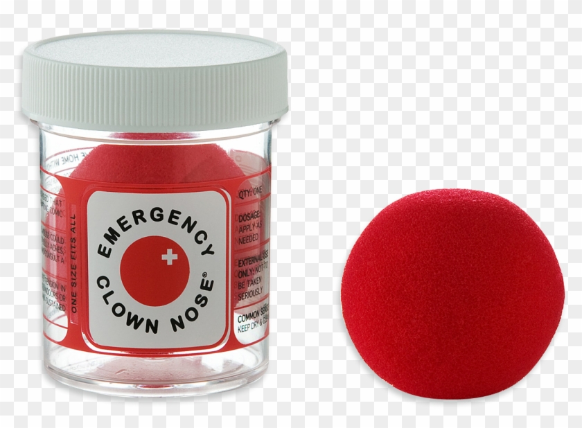 Emergency Clown Nose-0 - Clown Nose Clipart #483435