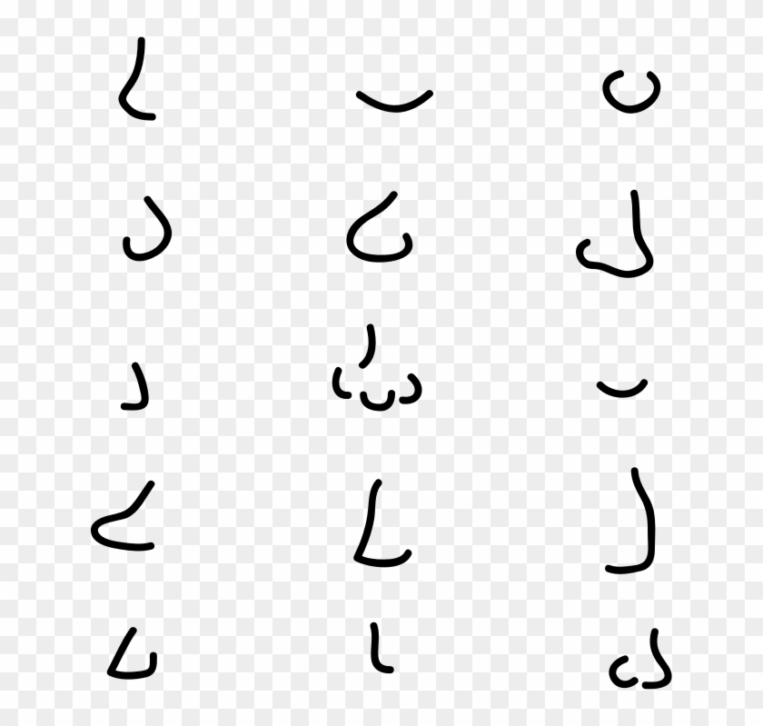 Medium Image - Nose Svg Clipart