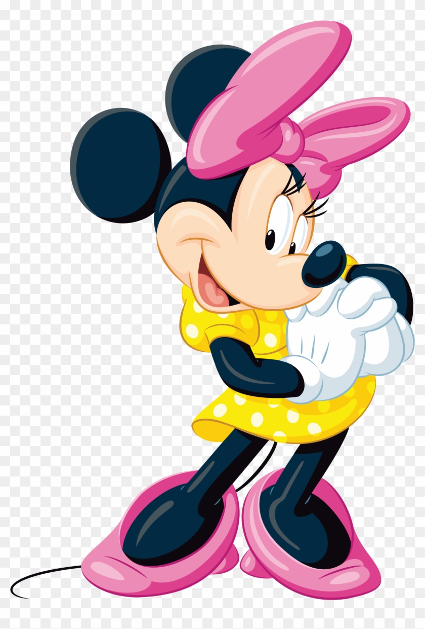 Minne Mause Png Clipart Cartoon - Minnie Mouse Transparent Png #483566