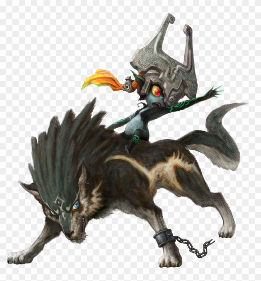 Http - //images4 - Wikia - Nocookie - Net/ Cb20090725174218/zelda/ - Midna And Wolf Link Clipart #483748