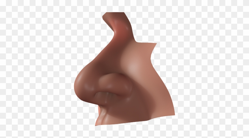 Nose Realistic Nose Human Nose 3d Model - Sculpture Clipart #483911