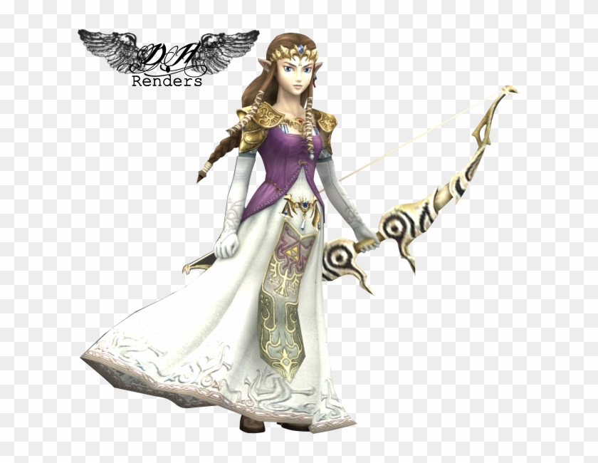 Princess Zelda - Princess Zelda Bow And Arrow Clipart