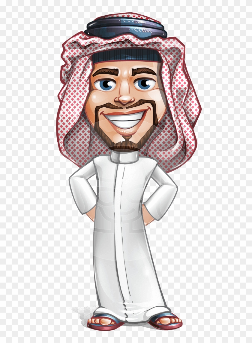 Faysal The Decisive - Arab Cartoon Png Clipart