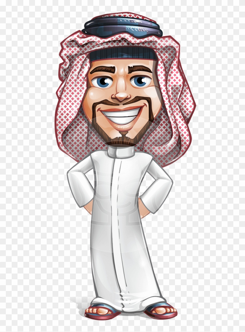 Faysal The Decisive - Arab Cartoon Png Clipart #484098