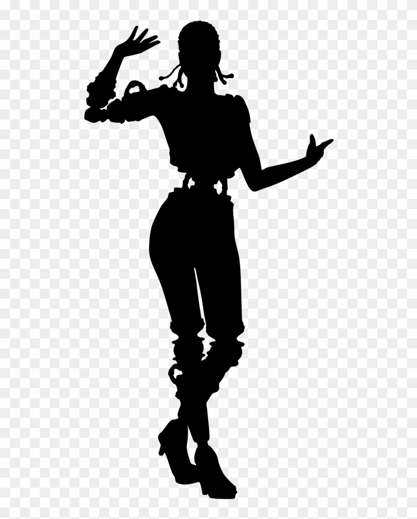 Woman Silhouette , Png Download - Black And White Female Golfer Clipart Transparent Png