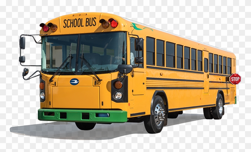 Pioneers In Electric Technology - Blue Bird Electric School Bus Clipart #484330