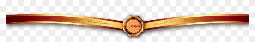 Gold Ribbon Png File Hd Clipart - Strap Transparent Png #484372