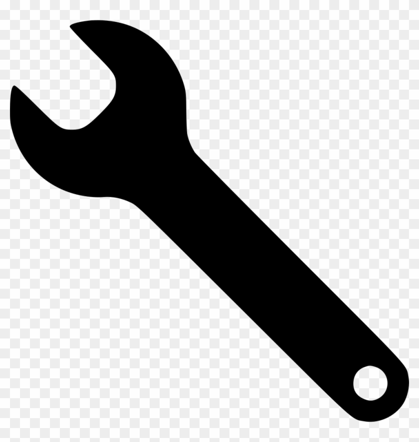 Png File - Black And White Wrench Png Clipart