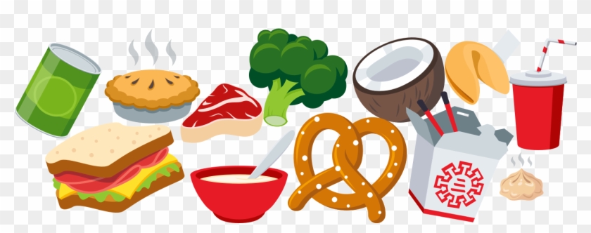 Foodies Rejoice Steaks, Take-out Boxes, Sandwiches, - Food Emoji Png Clipart