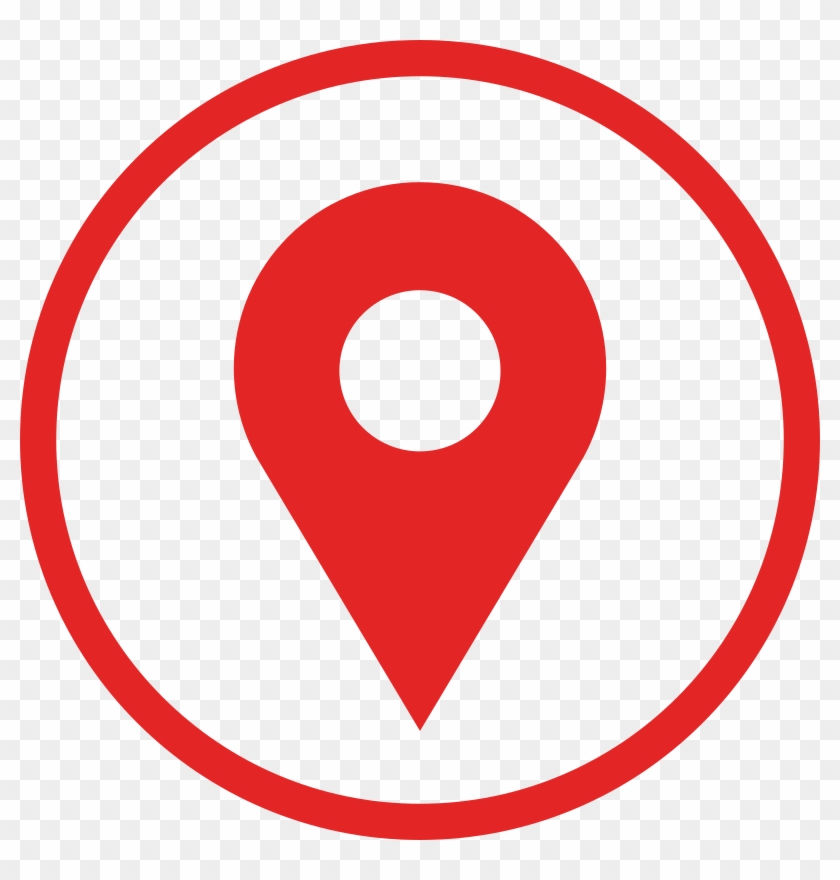 Clipart Flat Location Logo - Logo Location Blue - Png Download