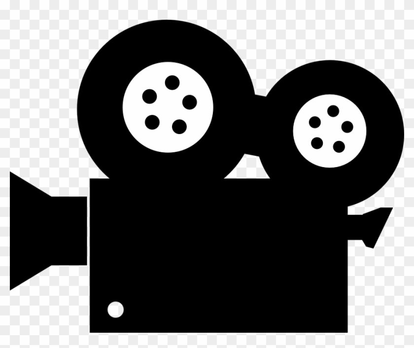 Watching Movie Png - Movie Camera Cartoon Png Clipart