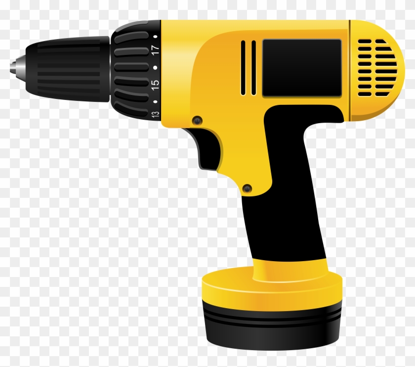 Electric Screwdriver Png Clip Art Transparent Png #485021