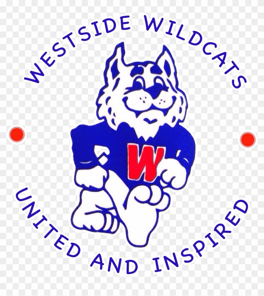 Westside Logo Westside School - Wildcat Mascot Clipart