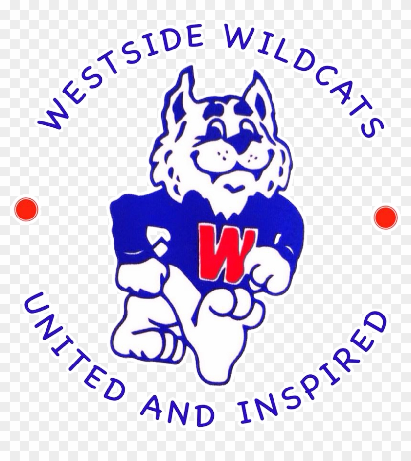 Westside Logo Westside School - Wildcat Mascot Clipart #485058