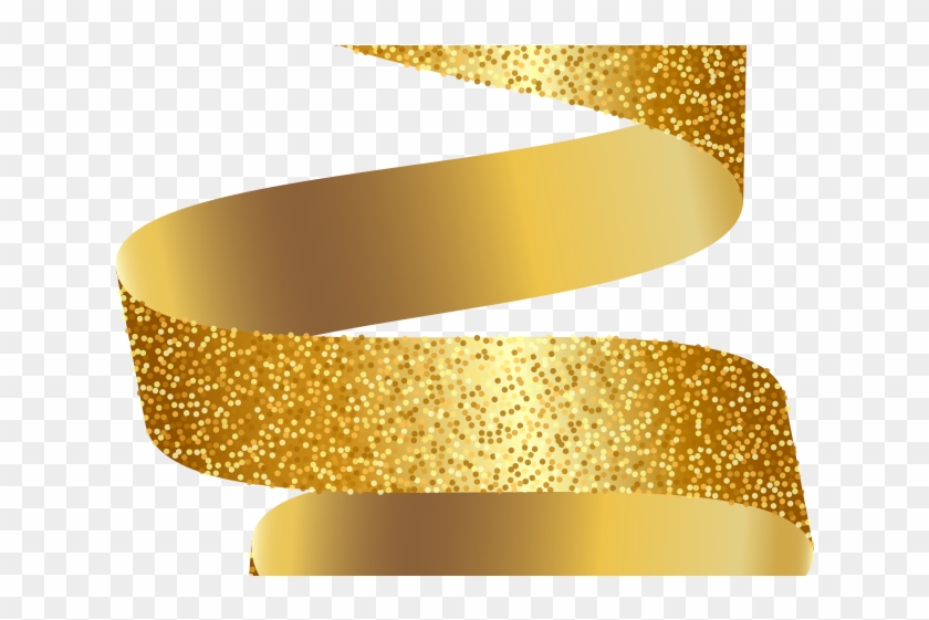 Golden Clipart Gold Ribbon - Vector Celebration Hd Png Transparent Png #485083