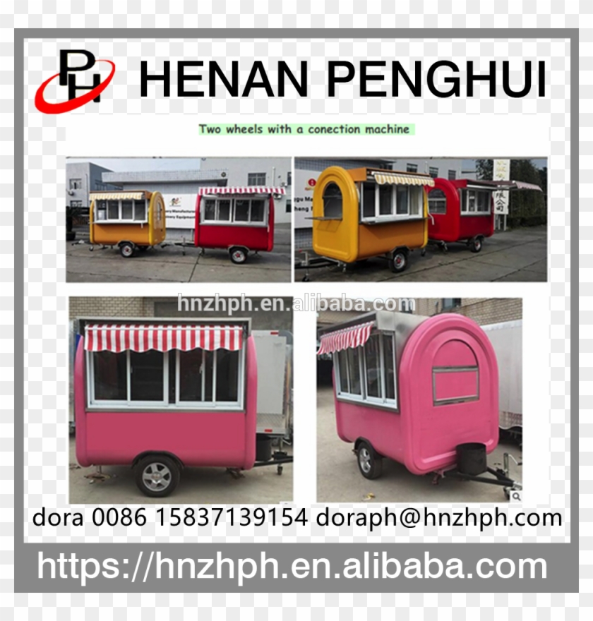 China Mobile Bakery Food Truck Cart Trailer Clipart