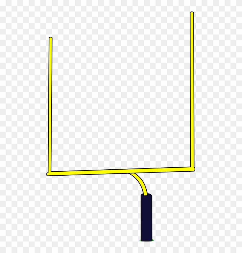 28 Collection Of American Football Goal Clipart - Field Goal Post Png Transparent Png #485124