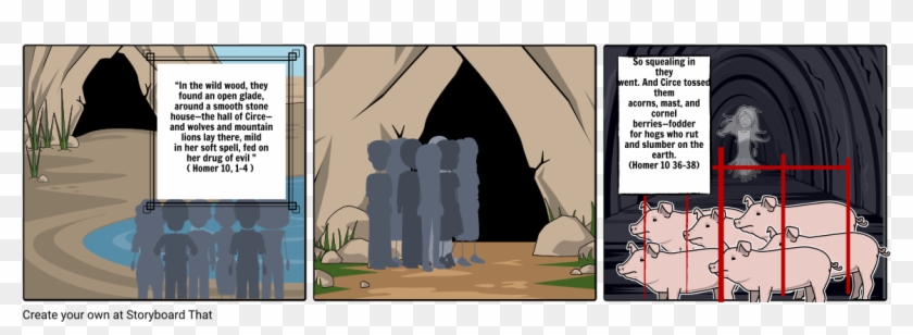 Book 10, Circe, The Grace Of The Witch - Cartoon Clipart