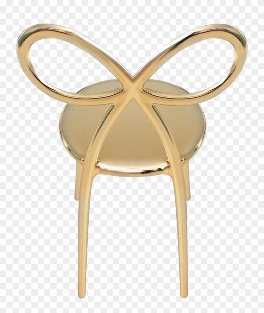 04 Qeeboo Ribbon Chair Metal Finish By Nika - Qeeboo Ribbon Chair Gold Clipart #485270