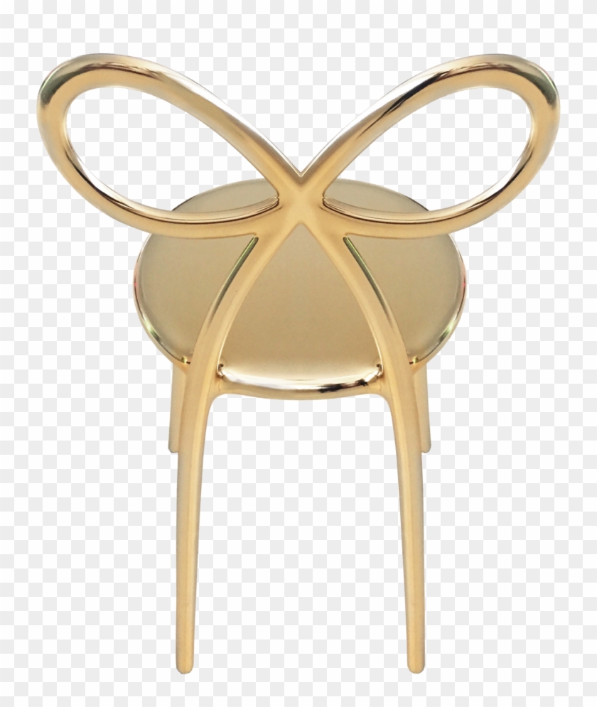 04 Qeeboo Ribbon Chair Metal Finish By Nika - Qeeboo Ribbon Chair Gold Clipart