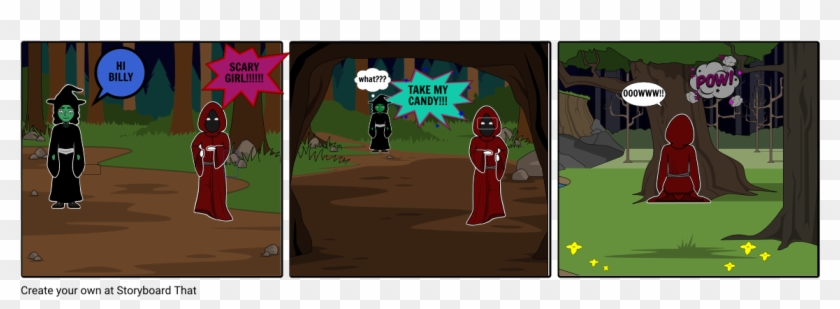 Halloween With The Witch - Pagong At Matsing Storyboard Tagalog Clipart #485349