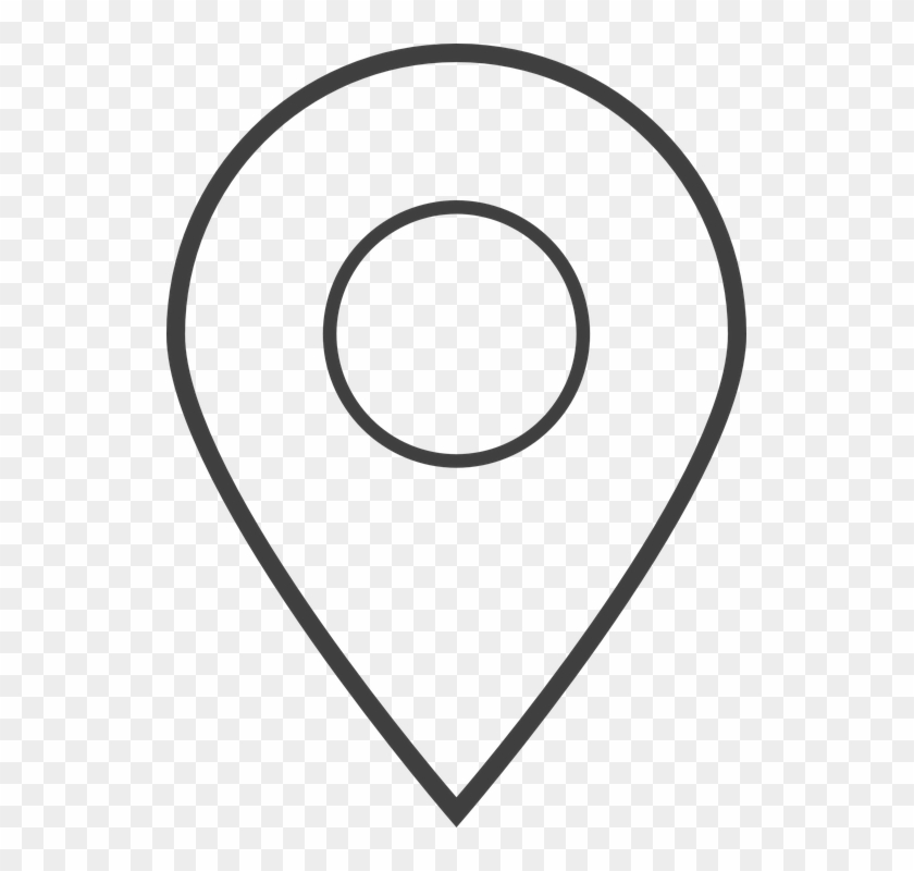 Location Position You Are Here Icon - Point Of Interest Icon Png Clipart
