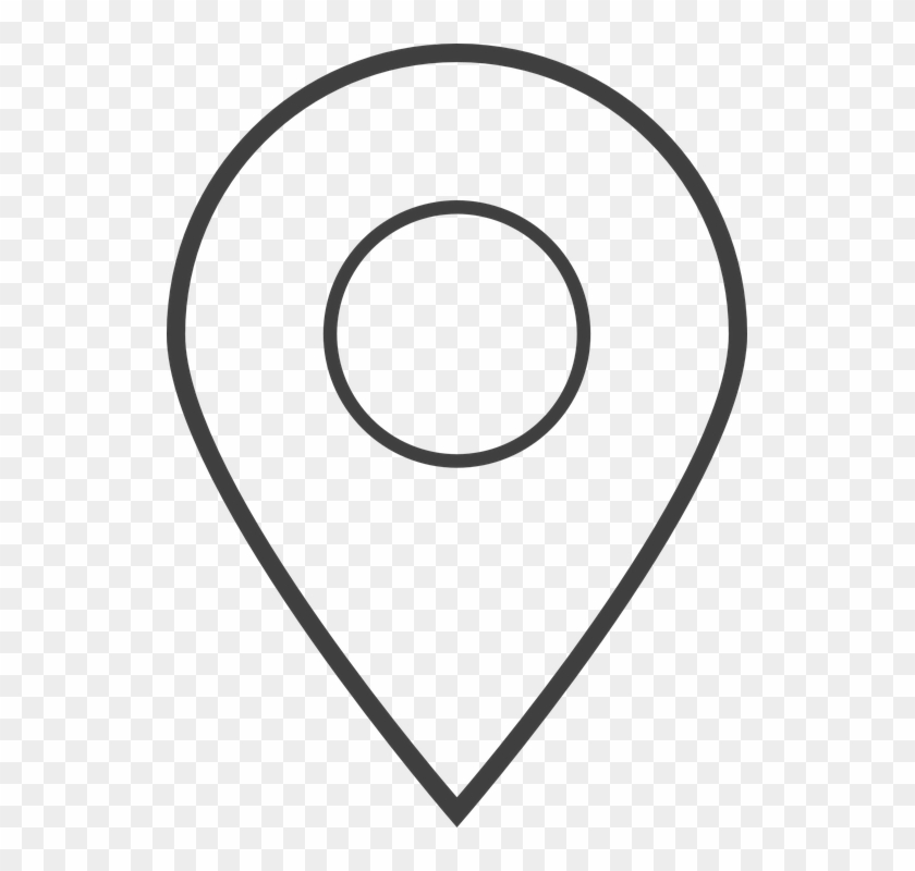 Location Position You Are Here Icon - Point Of Interest Icon Png Clipart #485411