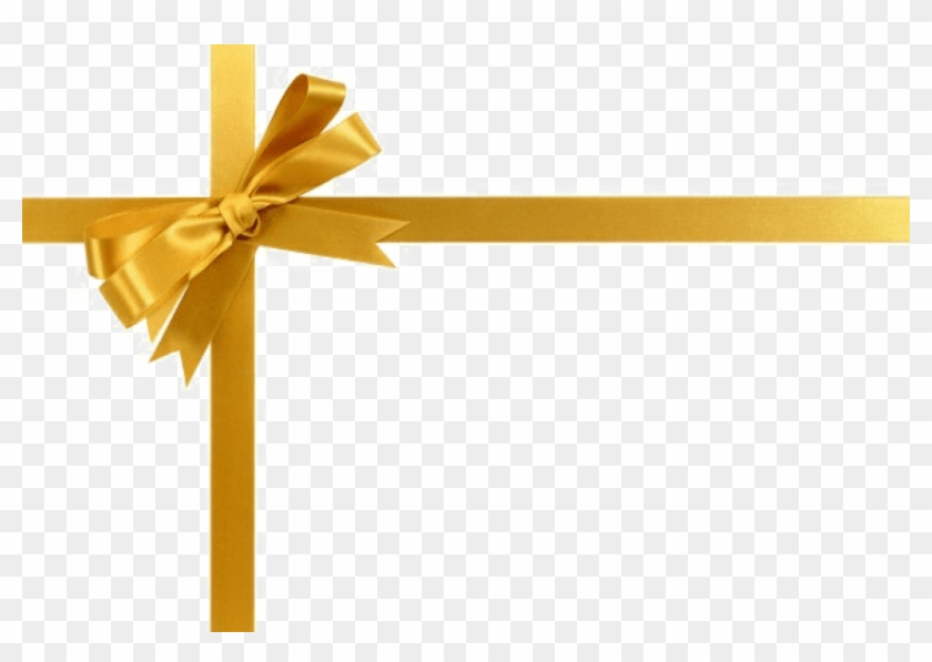 Free Png Download Gold Ribbon Png Images Background - Golden Ribbon Transparent Png Clipart