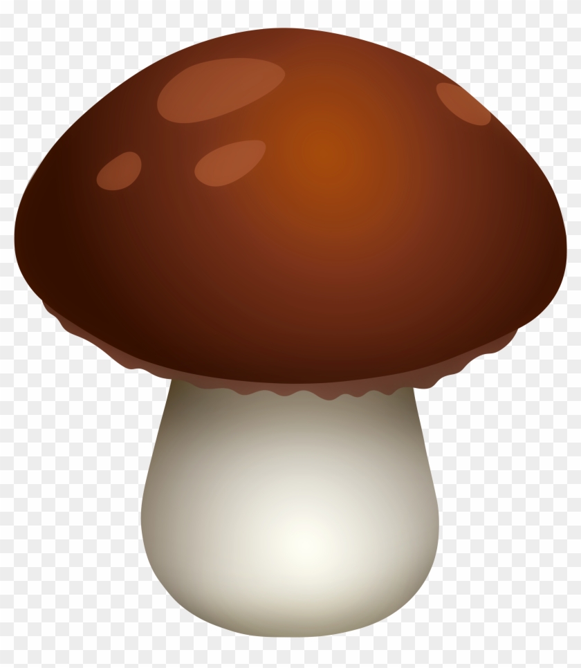 Dark Brown Mushroom Png Clipart - Png Clipart Mushroom Png Transparent Png #485556