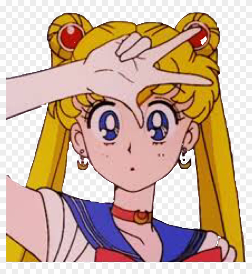 Sailormoon Sticker - Sailor Moon Anime Stickers Clipart #485872